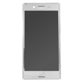 Ecran complet ARGENT (Officiel) - Xperia XZ Premium