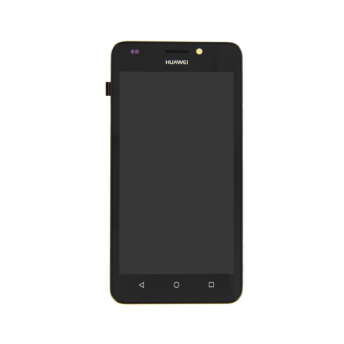 Ecran complet NOIR (LCD + Tactile + Châssis) (Officiel) - Huawei Y635