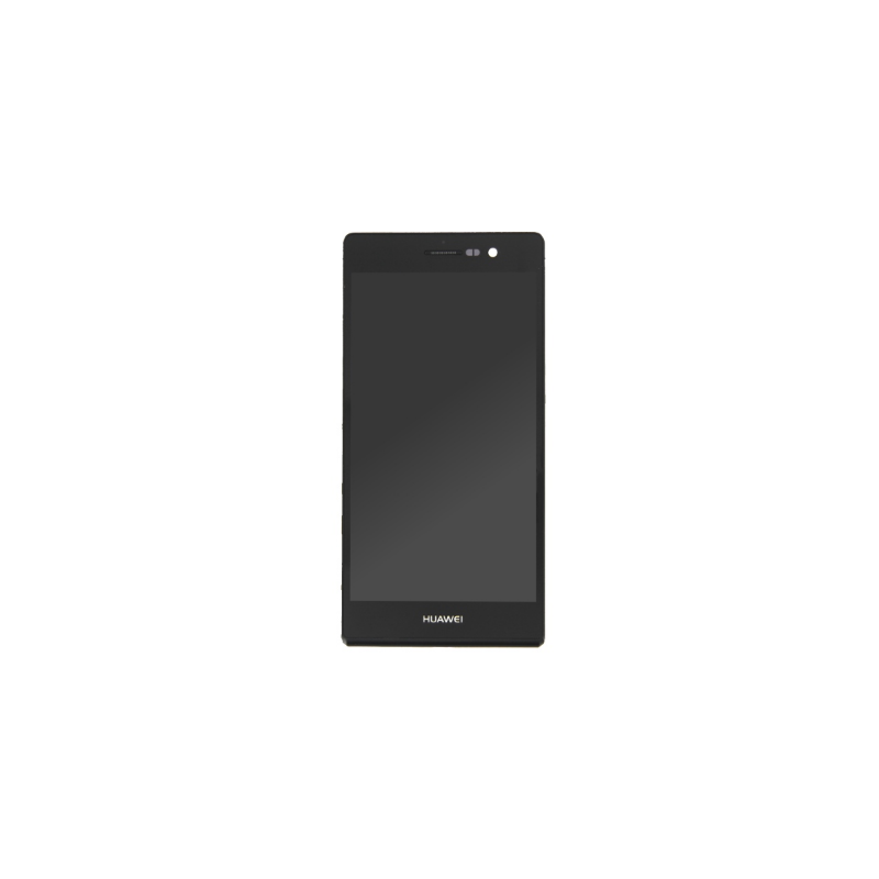 Ecran complet NOIR (LCD + Tactile + Châssis) (Officiel) - Ascend P7