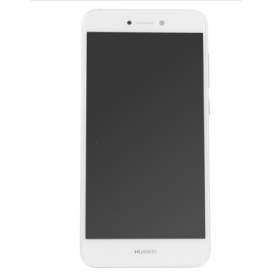 Ecran complet BLANC (LCD + Tactile) (Officiel) - Huawei P8 Lite