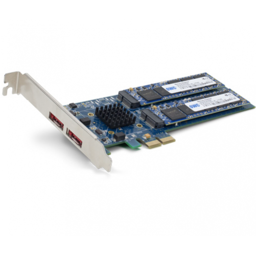 Barrette SSD OWC 960 Go Mercury Accelsior E2 PCI Express 2 ports eSATA