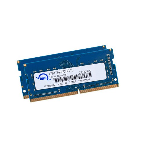 8Go RAM (2x4 Go OWC) 2400mHz DDR4 SO-DIMM PC4-19200