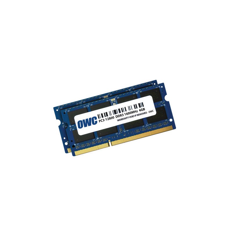 8Go RAM (2x4 Go OWC)1600mHz DDR3L SO-DIMM PC12800