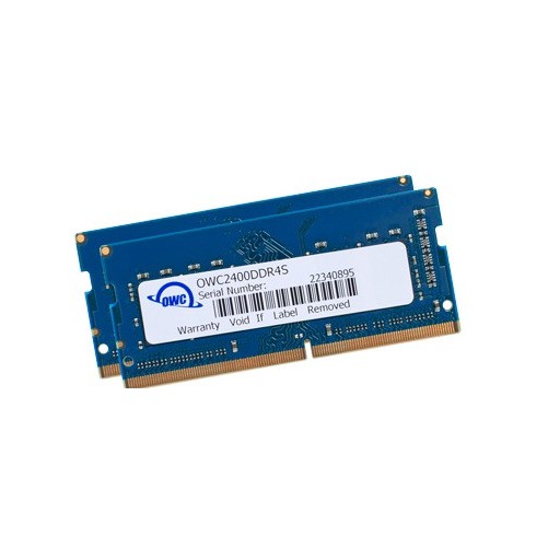 16Go RAM (2x8 Go OWC) 2400mHz DDR4 SO-DIMM PC4-19200