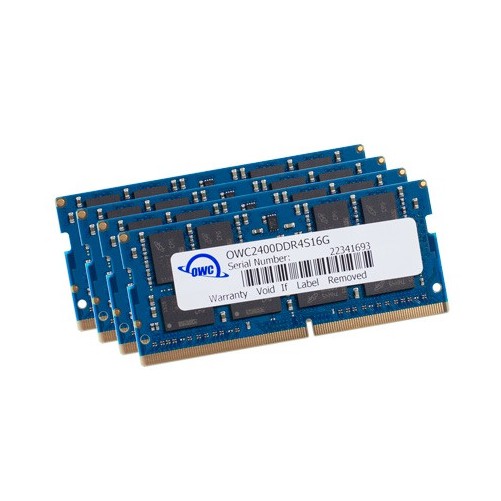 64Go RAM (4x16 Go OWC) 2400mHz DDR4 SO-DIMM PC4-19200