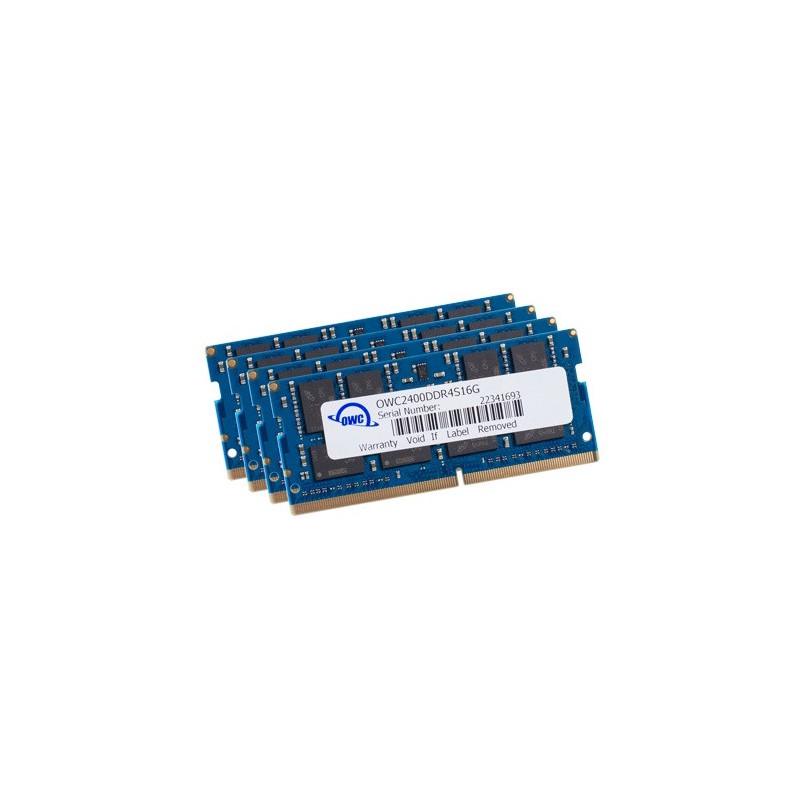 64Go RAM (4x16 Go OWC) 2400mHz DDR4 SO-DIMM PC4-19200