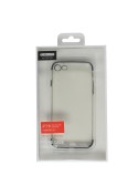 Coque TPU Ultra fine transparente / noire - iPhone 7 / 8