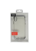 Coque TPU Ultra fine transparente / noire - iPhone X