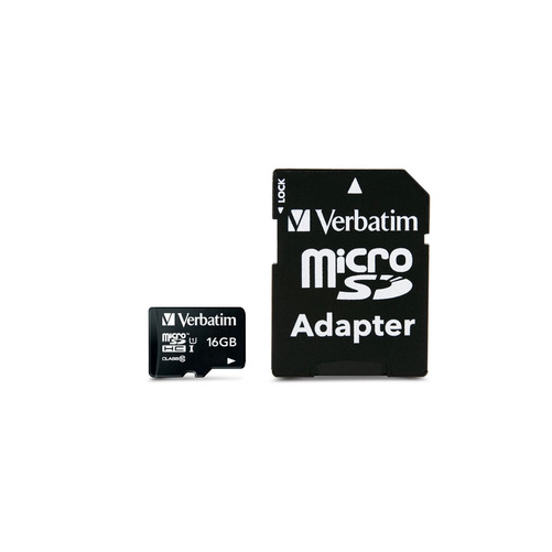 Carte MicroSD 16Go Verbatim