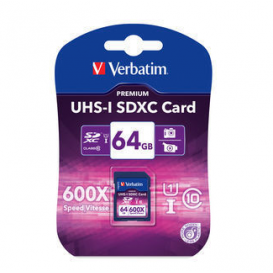 Carte SDXC 64Go Verbatim