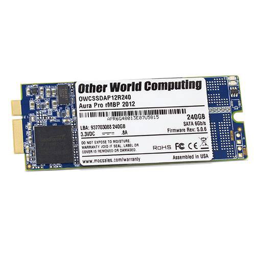 SSD 240 Go OWC Aura Pro 6G - MacBook Pro Retina